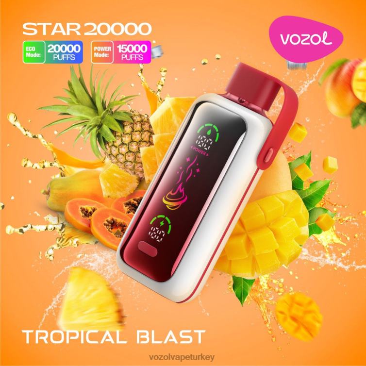 VOZOL Türkiye Satış - tropik patlama VOZOL STAR 20000 VJ2VX2