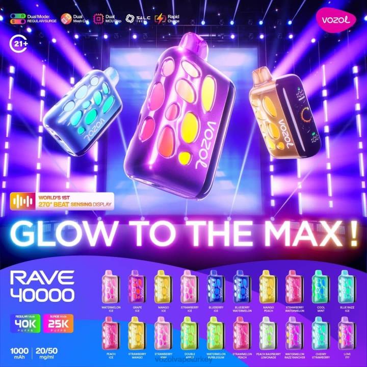 2NDF1 Vozol Rave 40000