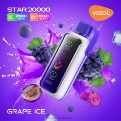 VOZOL Vape Amazon - üzüm buzu VOZOL STAR 20000 VJ2VX9