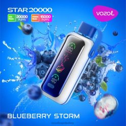 VOZOL Vape Turkey - yaban mersini fırtınası VOZOL STAR 20000 VJ2VX5